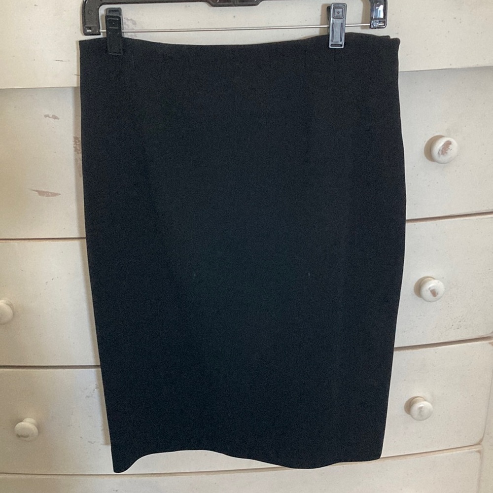Ralph Lauren Black Wool Skirt - Size 8